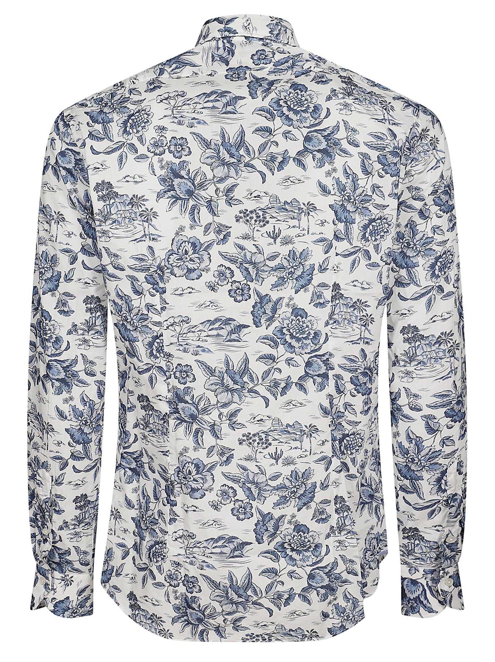 XACUS CAMICIA CON STAMPA LIBERTY 748ML21540 002 