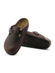 BIRKENSTOCK BOSTON HABANA OILED LEATHER 860133  