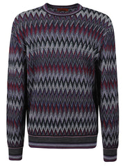 MISSONI MAGLIA MOTIVO ZIG ZAG US25WN0EBR012Y S4173 