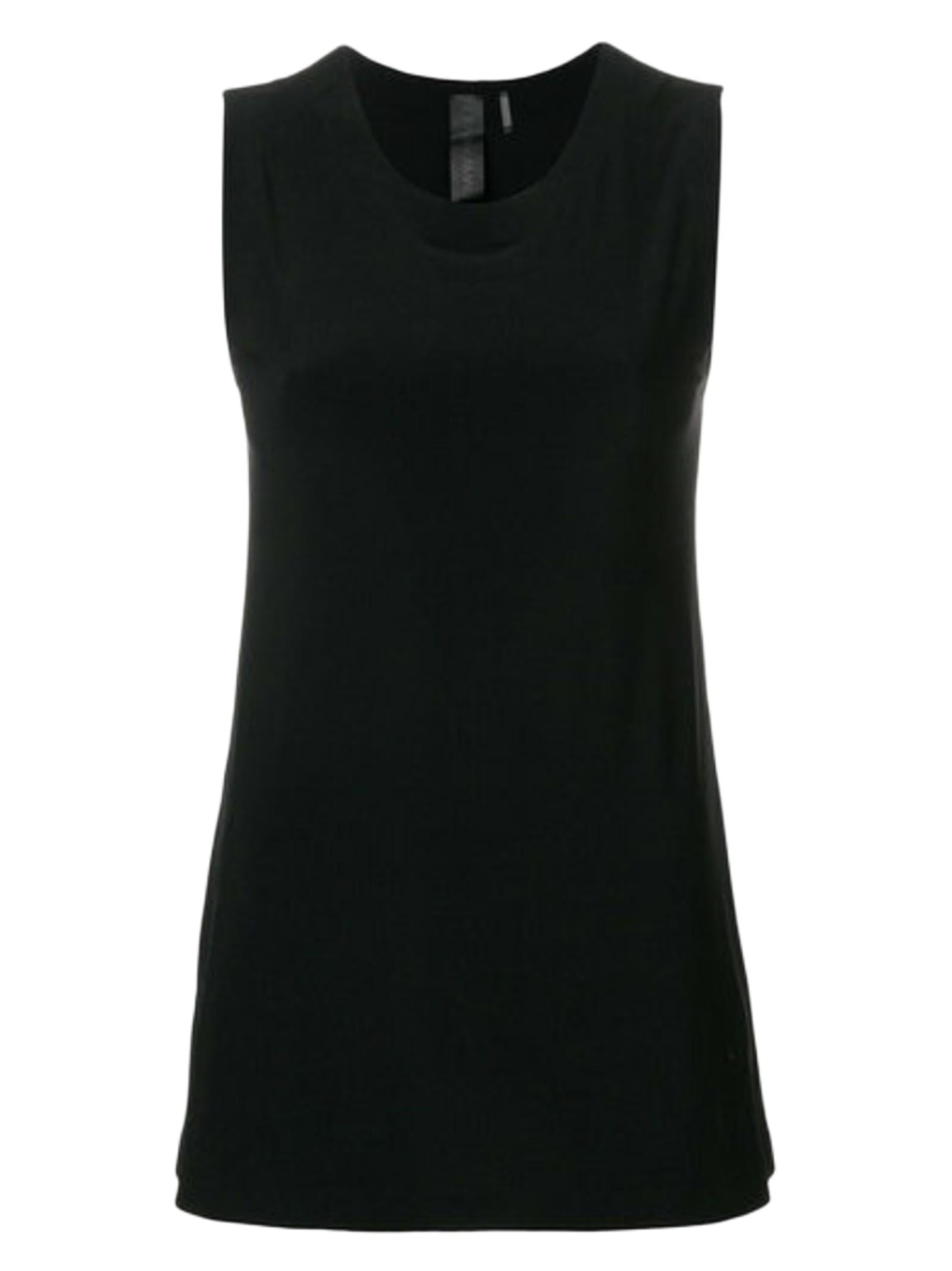 NORMA KAMALI TOP IN JERSEY KK4266PL107001 BLACK 