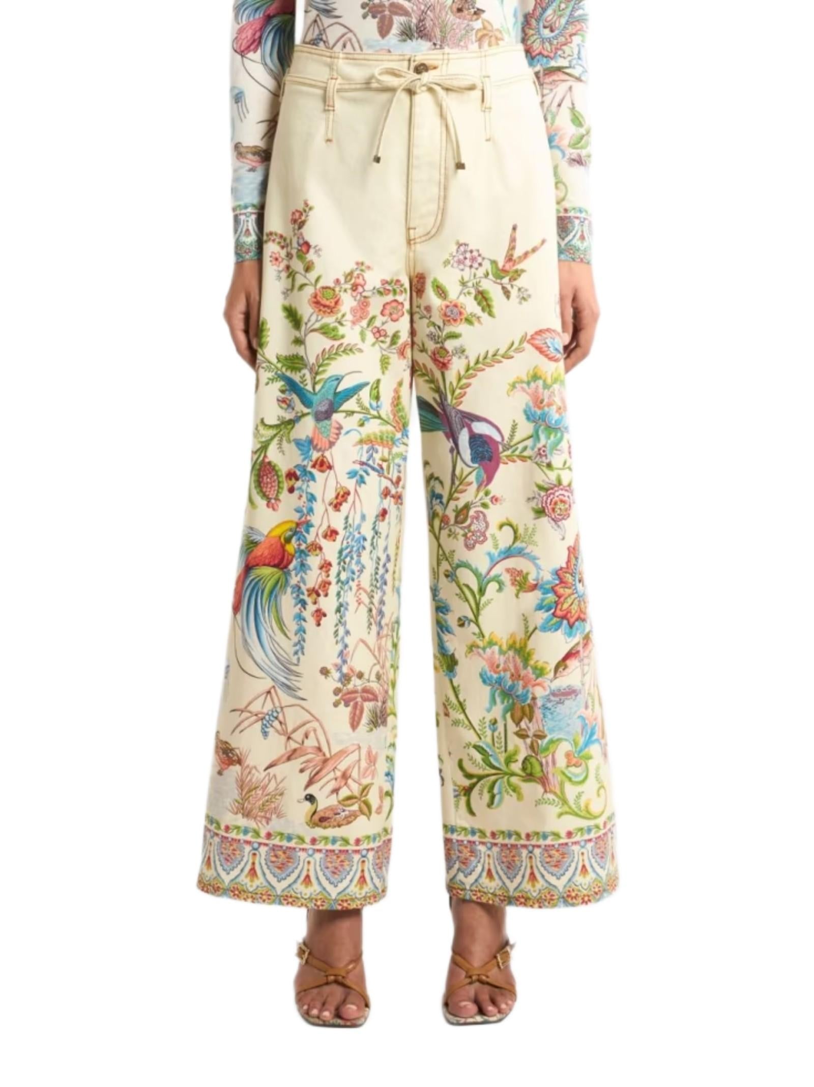 ETRO STAMPATO WIDE LEG WRNB0006AKG53 X0802 