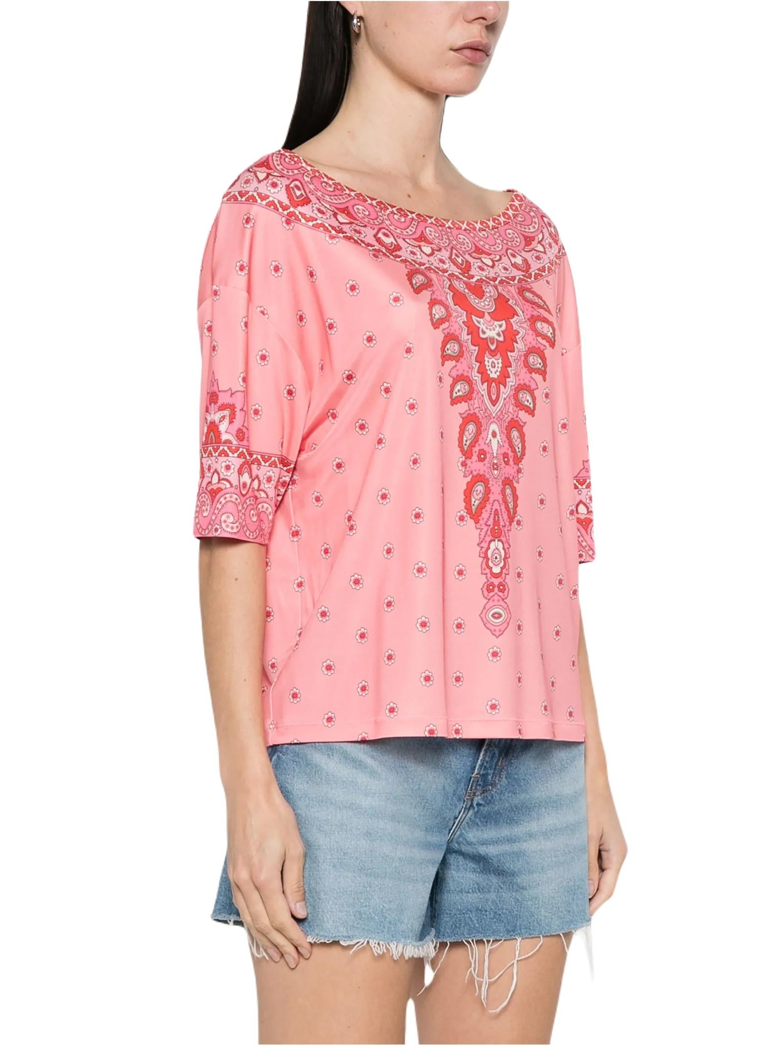 ETRO BLUSA CON STAMPA PAISLEY WRJA002699IPD11 X0872 
