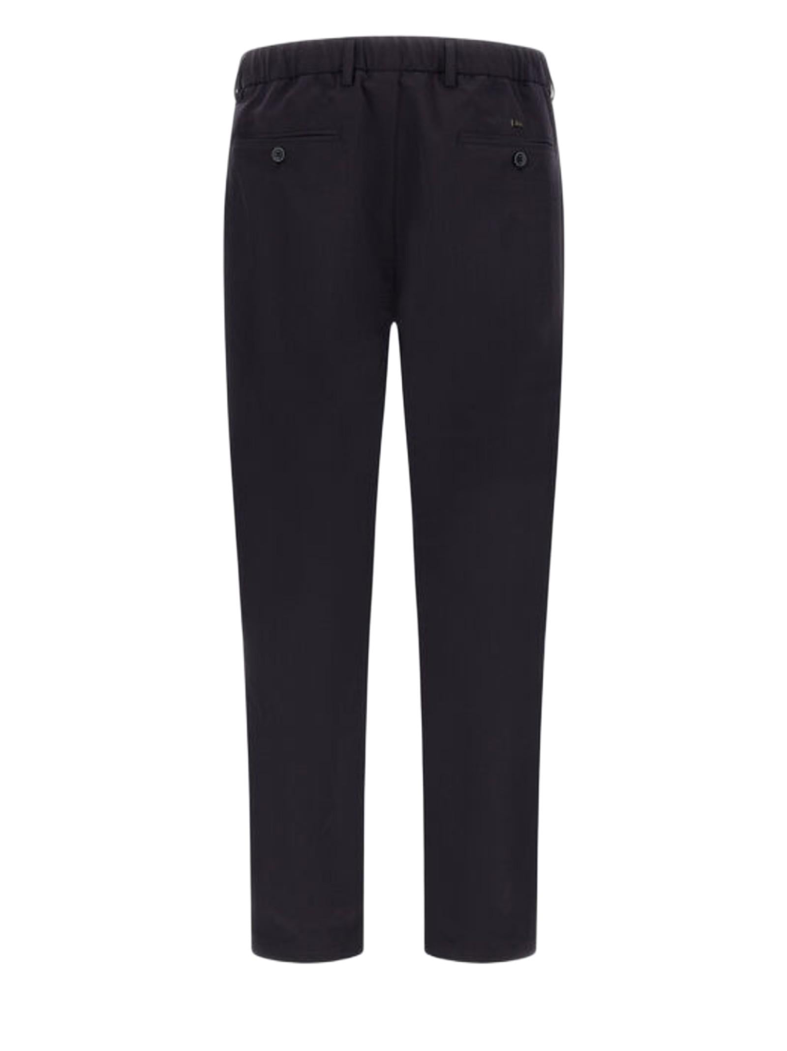 HERNO PANTALONE IN SEERSUCKER PT000093U126874 9200 