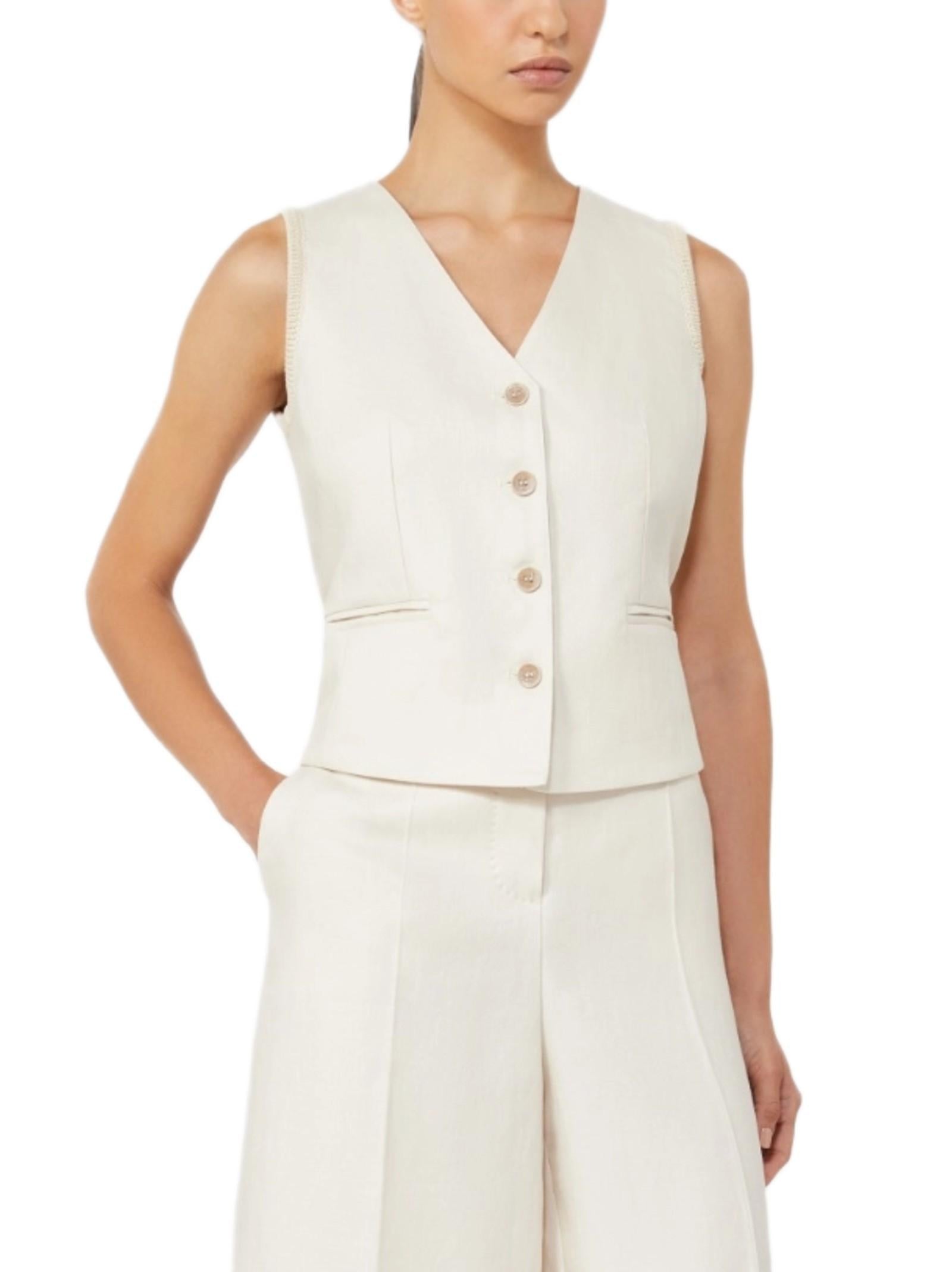 MAX MARA MXMCALIB GILET IN MAGLIA <BR/> 2611351012600 001 