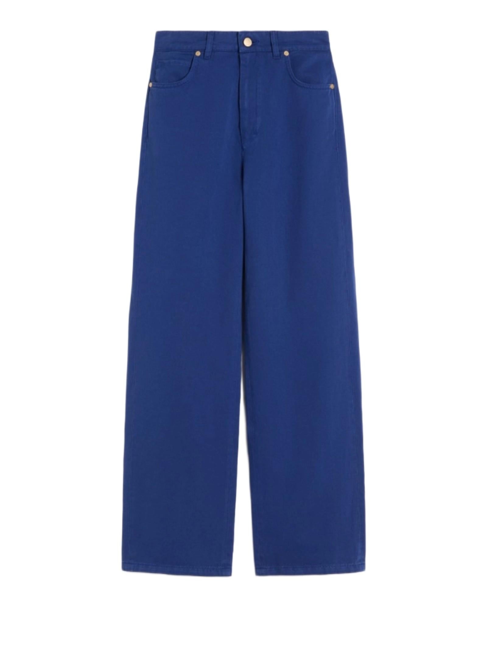 MAX MARA SMMONORATA PANTALONE IN COTONE LINO 2619131083600 004 