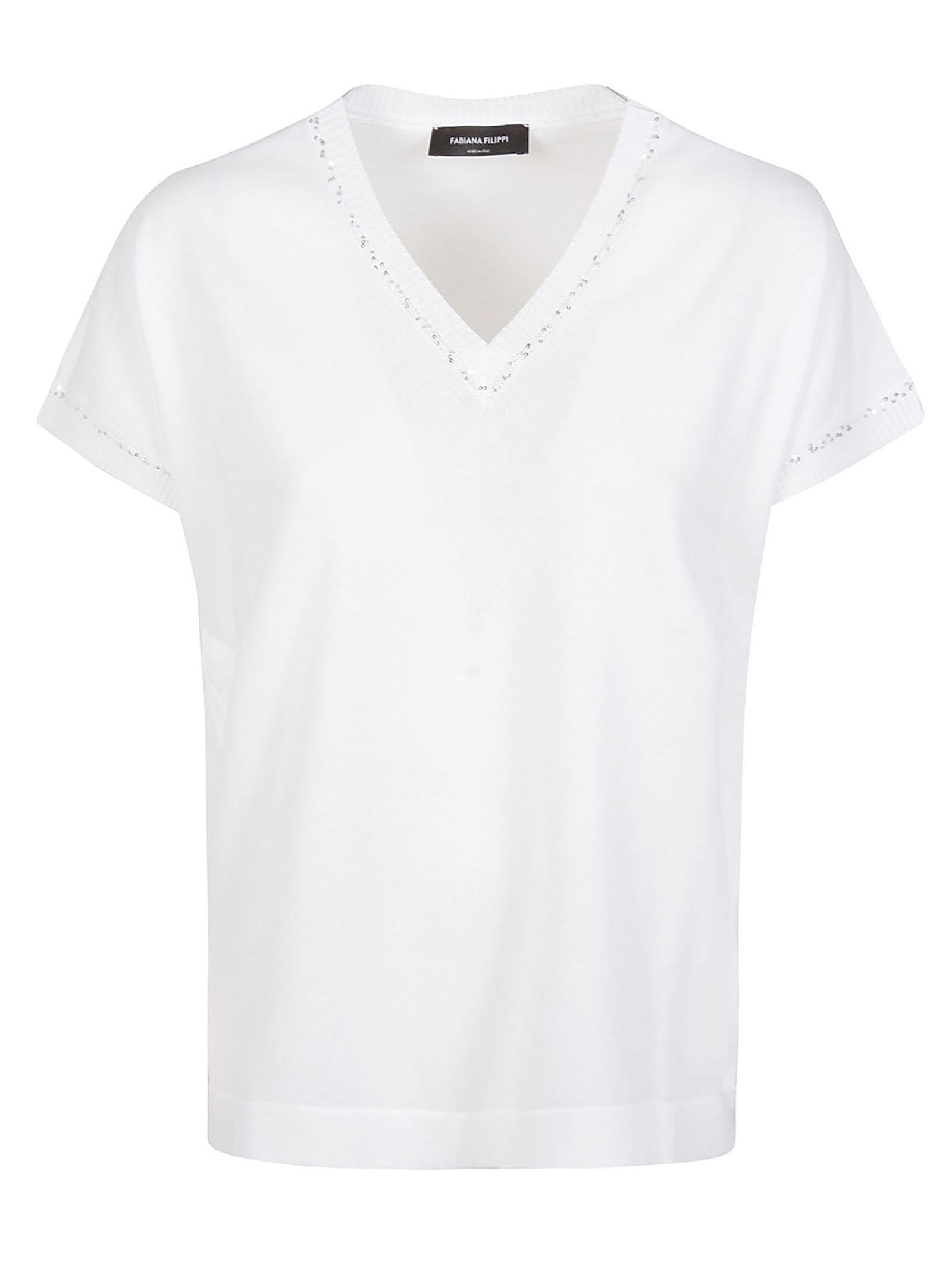 FABIANA FILIPPI T-SHIRT PROFILI MAD274F358H496 21 