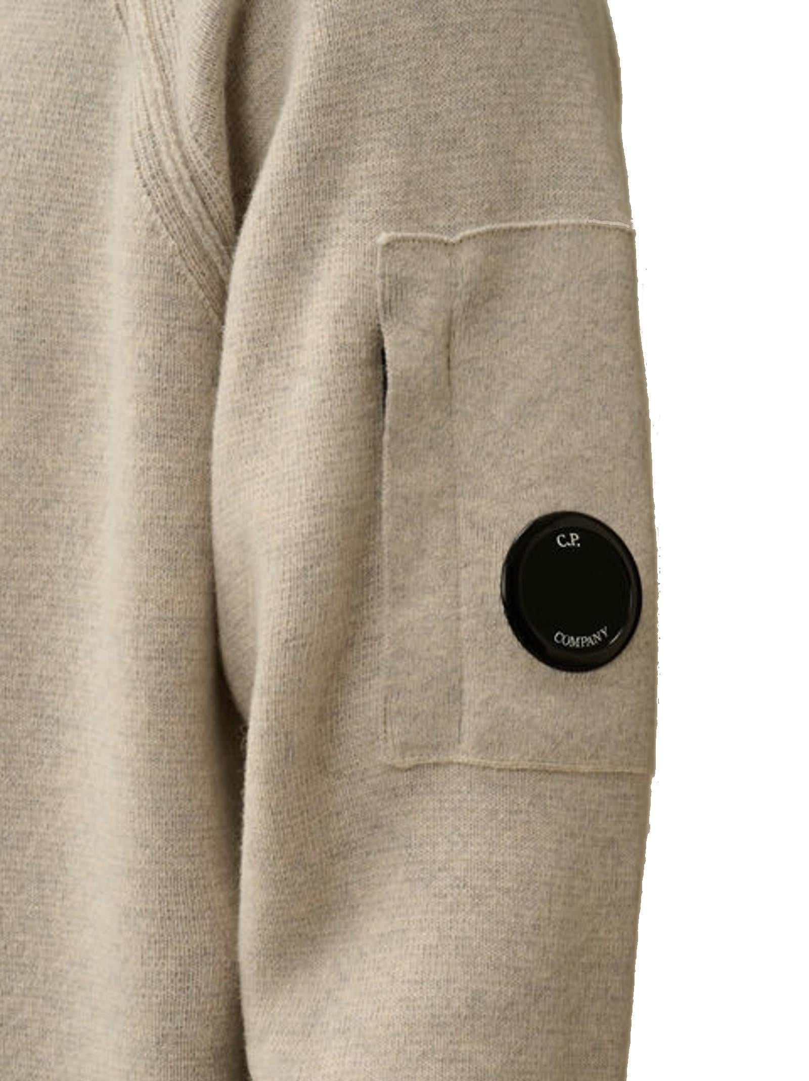 C.P. COMPANY MAGLIA CON CAPPUCCIO 17CMKN149A110149A M13 