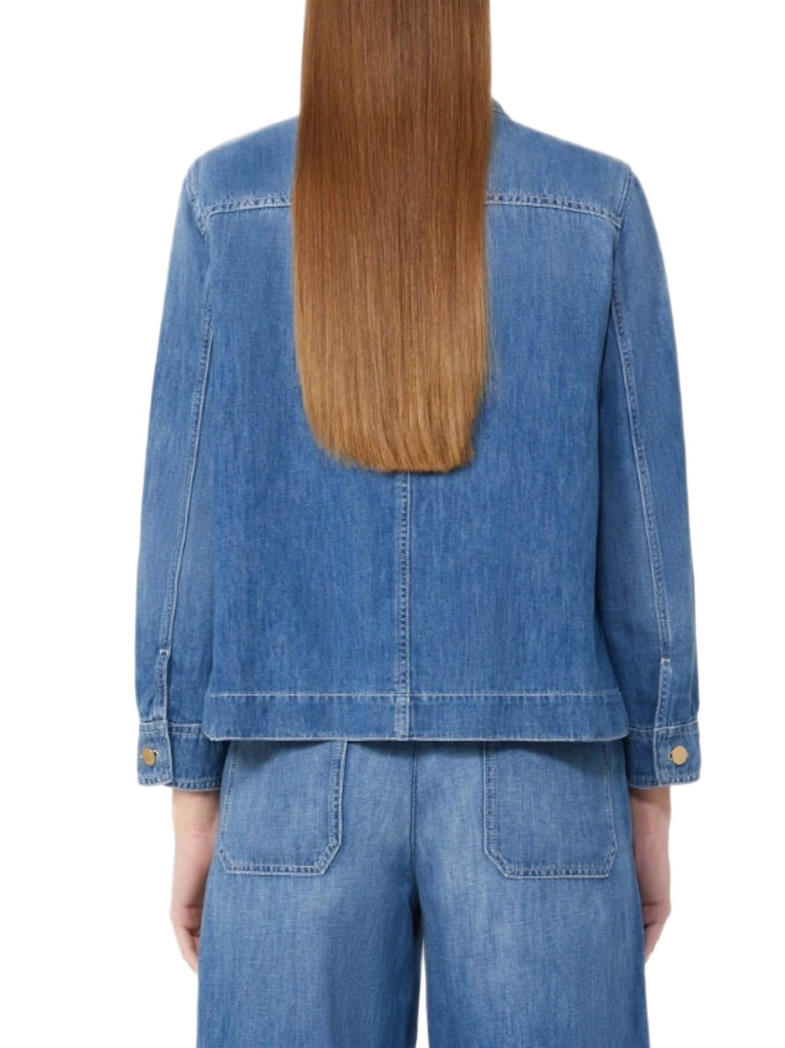 MAX MARA SMMGALANTE GIACCA IN DENIM 2619041113600 001 