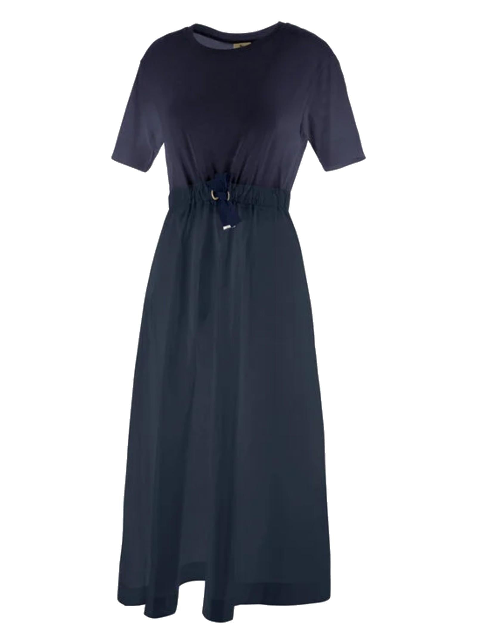HERNO ABITO IN GLAM KNIT E TAFFETÀ AB000032D52056 9200 