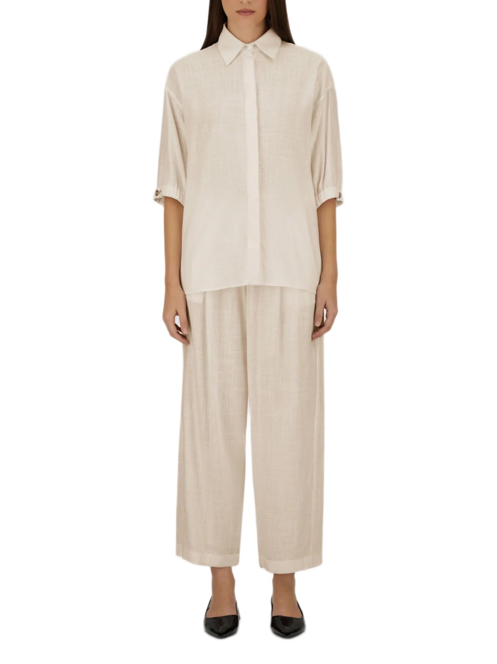HERNO PANTALONE IN MISTO LINO PT000222D12689 1985 