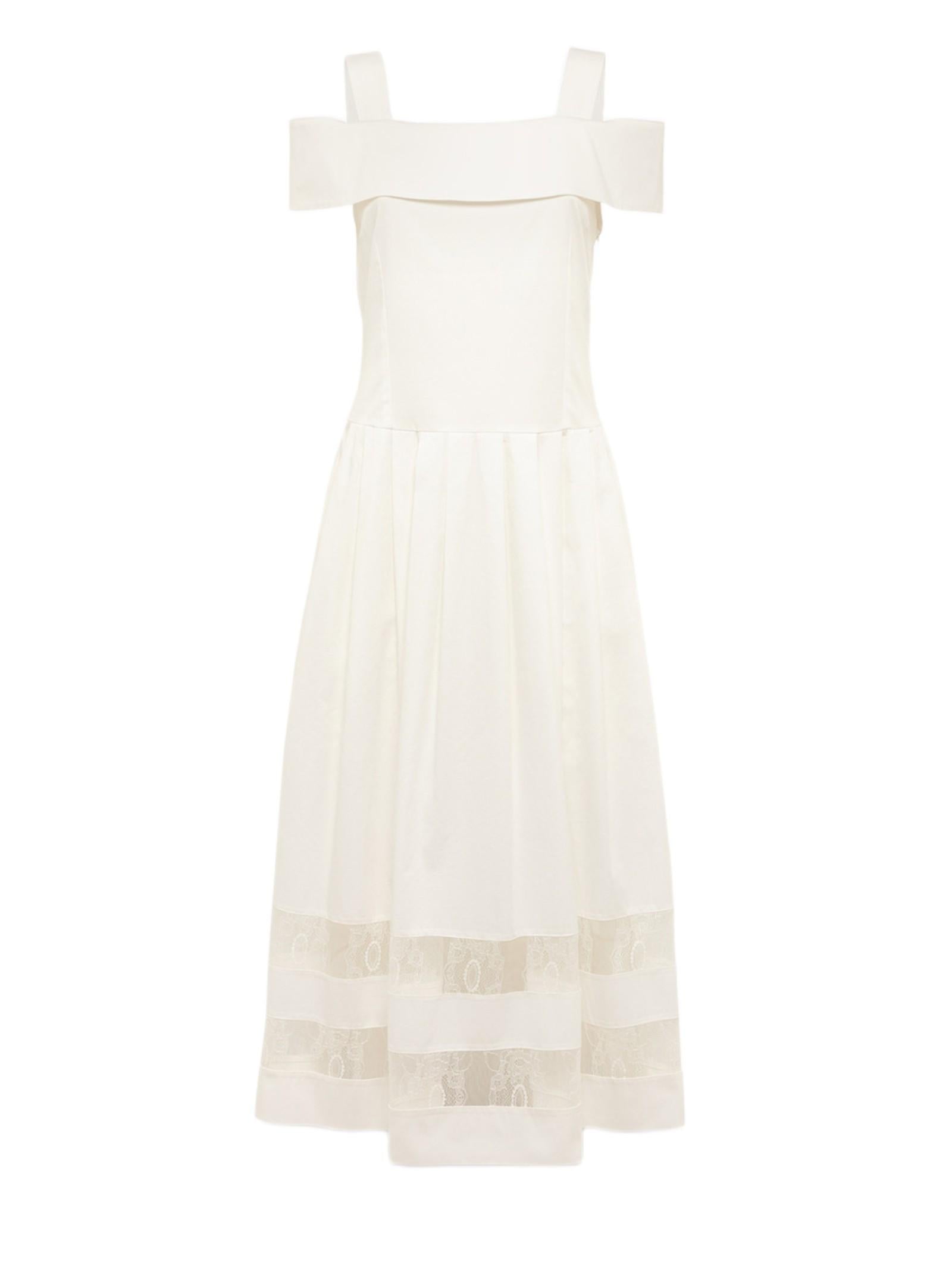 BLUGIRL ABITO MIDI CON INSERTI RA6154T544A 11111 