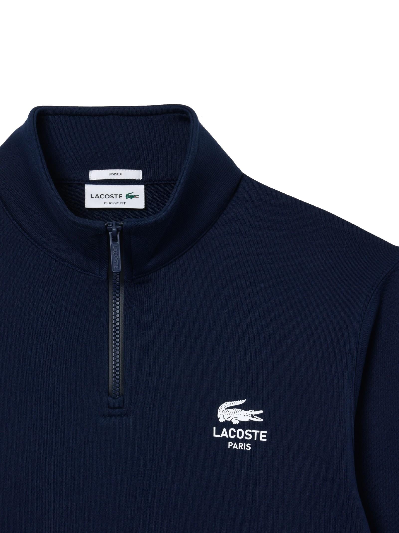 FELPA HALF ZIP SH2735 166 LACOSTE 