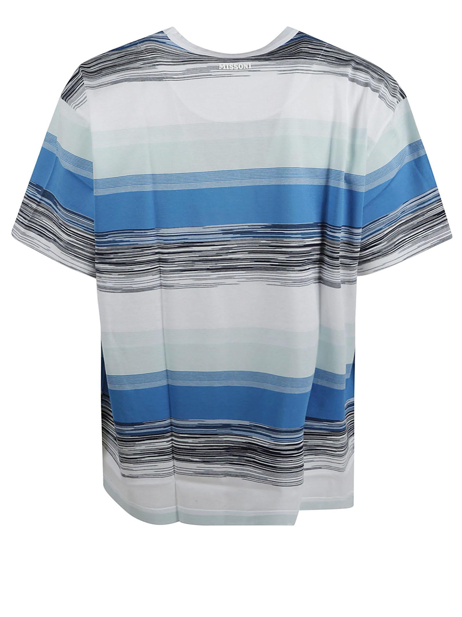 MISSONI T-SHIRT RIGHE US24SL0KBJ00JK S72EL 