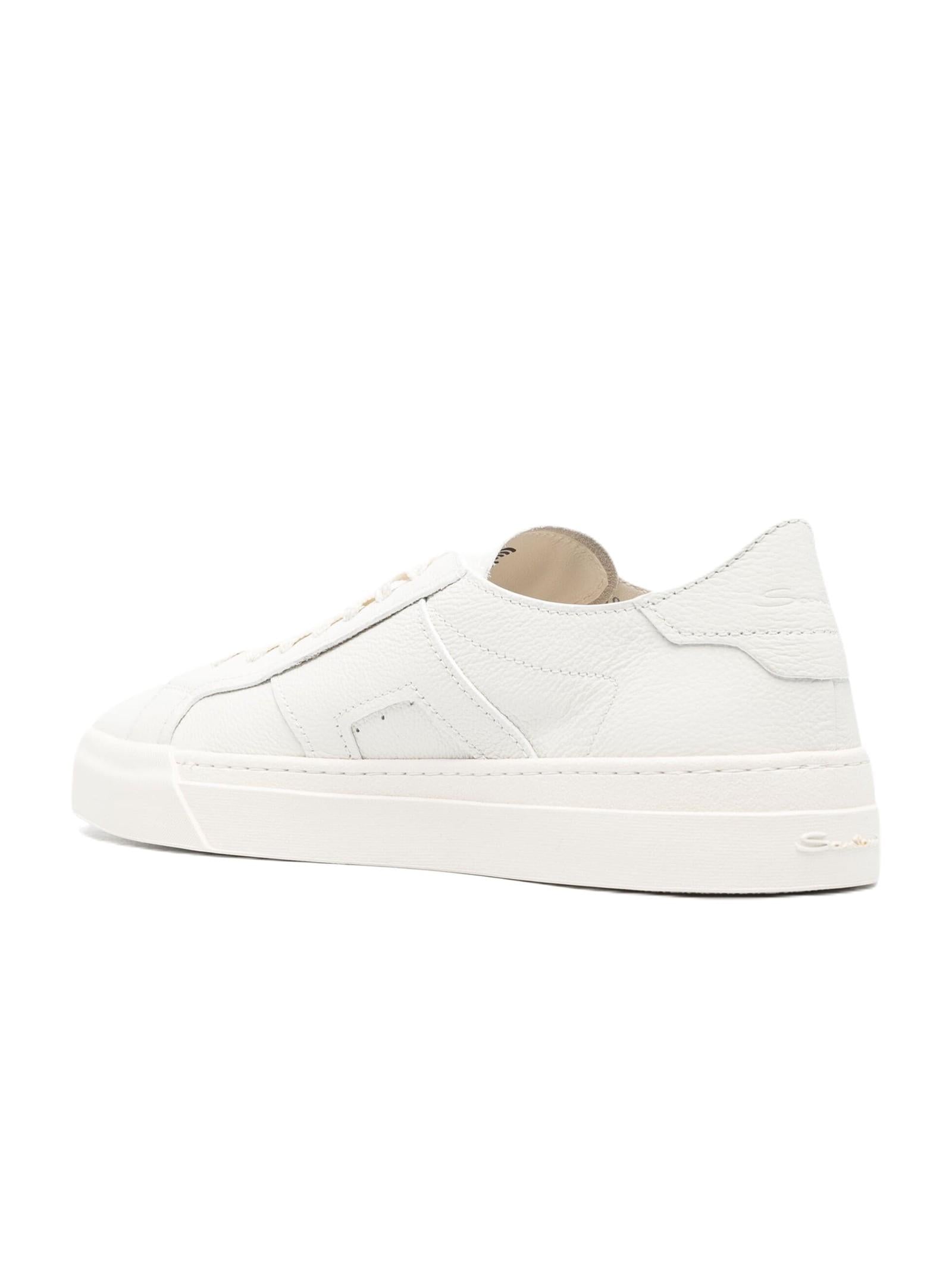 SANTONI DBS SNEAKERS DOUBLE BUCKLE MBGT21967PNNTSIW I48 