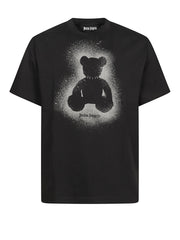 PALM ANGELS SPRAY BEAR  T-SHIRT PMAA109S26JER001 1007 