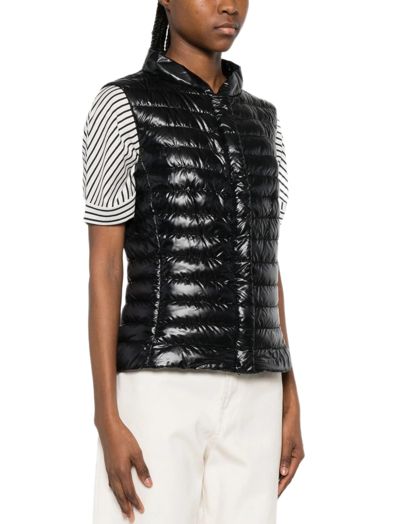 HERNO VERA GILET IN NYLON ULTRALIGHT PI0601DIC12017Z 9300 