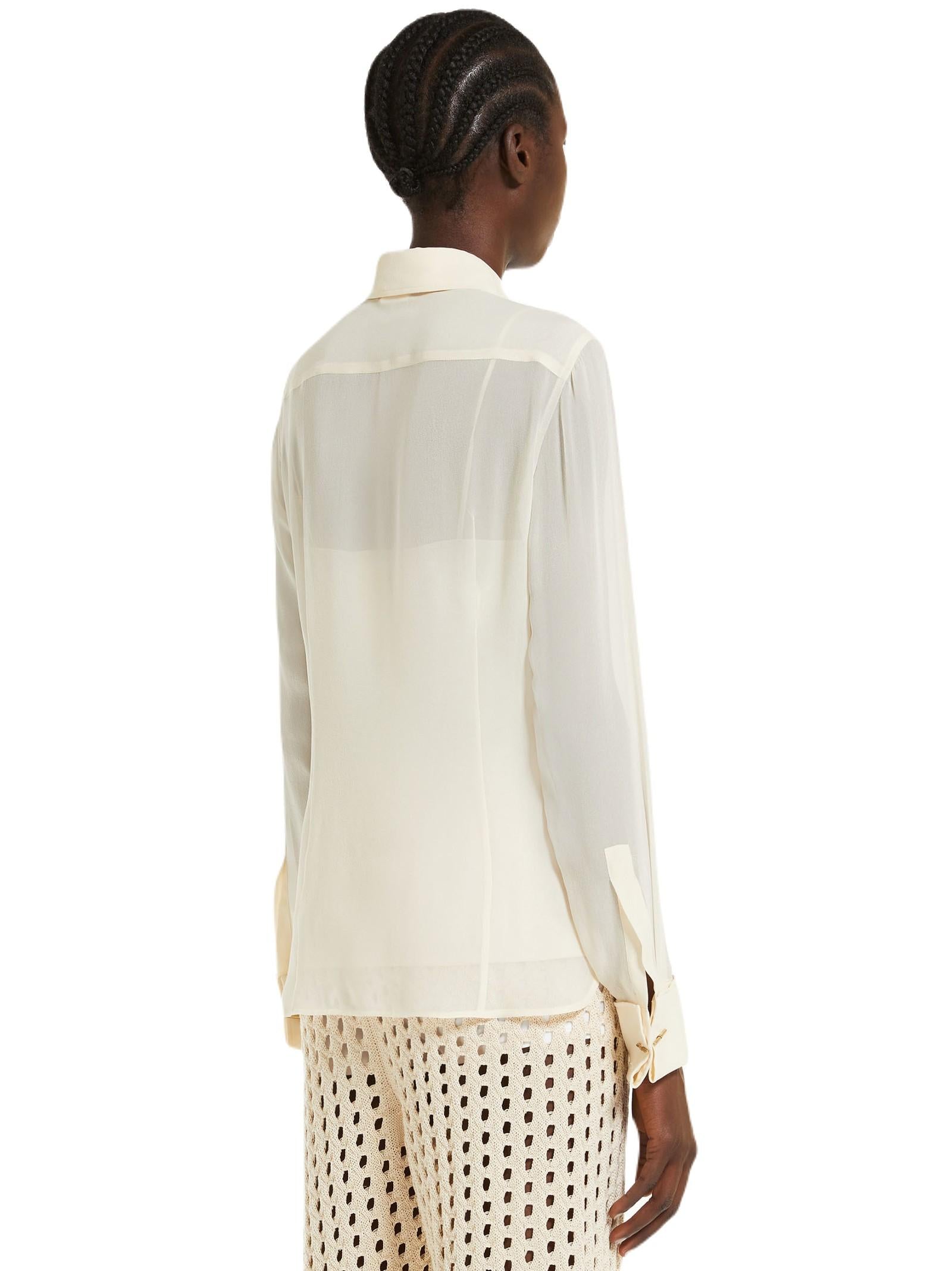 MAX MARA VONGOLA CAMICIA GEORGETTE 2411261012600 028 