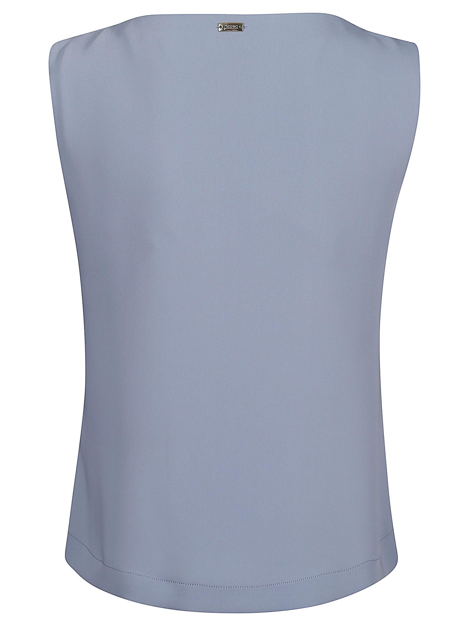 HERNO TOP CON SCOLLO A V BL000051D12875S 9128 