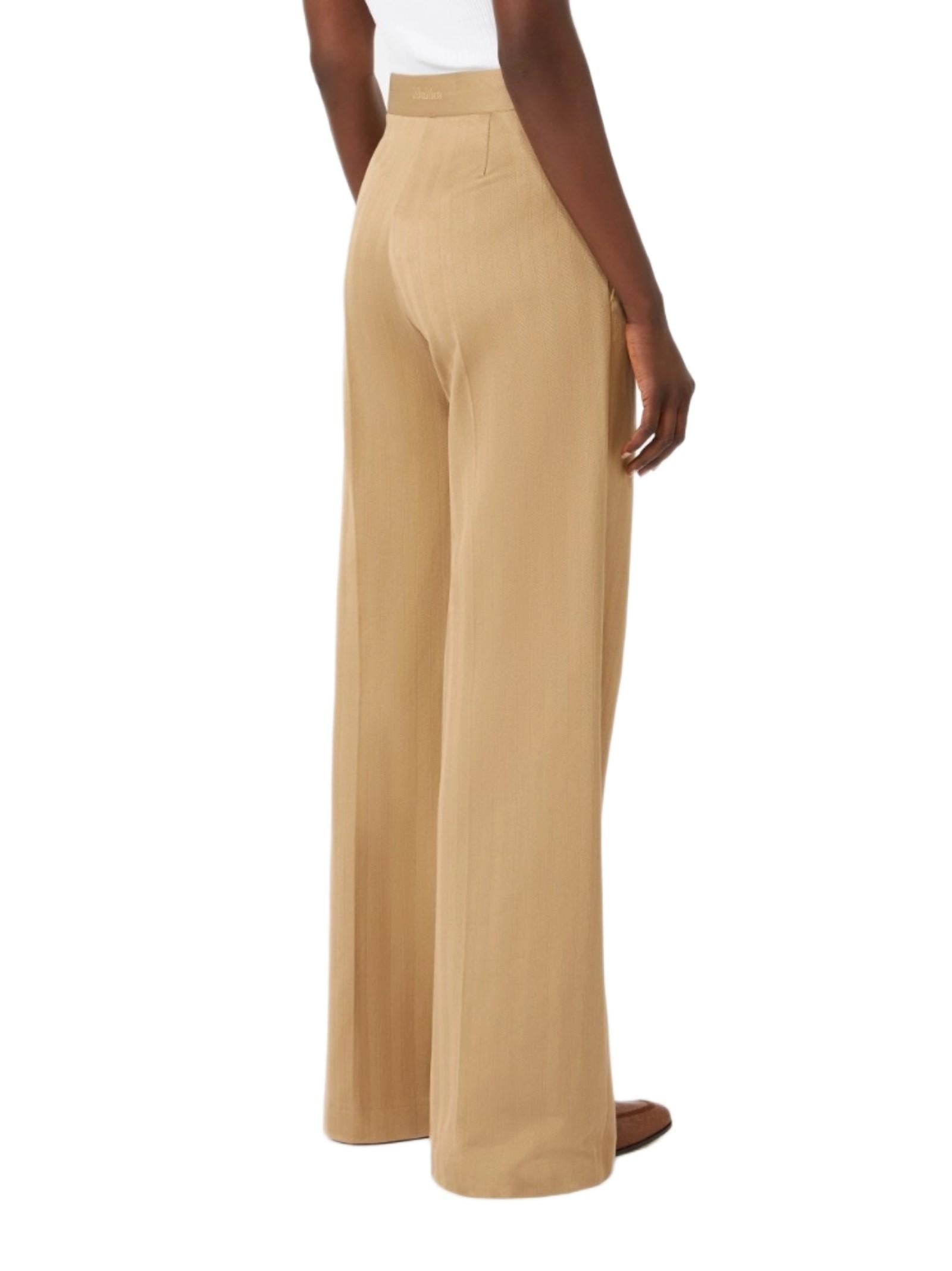 MAX MARA SMMOLIATO  PANTALONE STRAIGHT FIT 2611781022600 004 