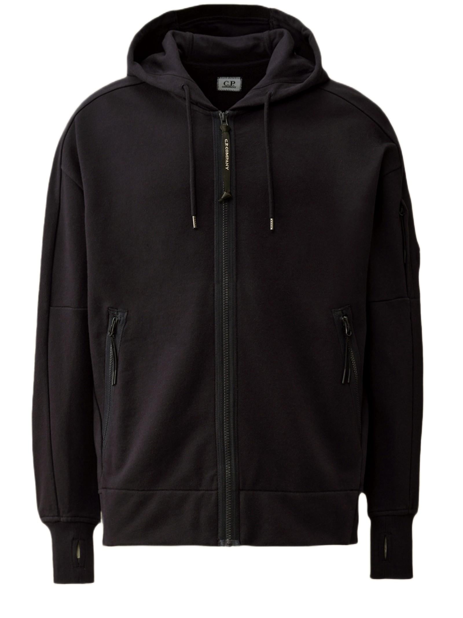 C.P. COMPANY FELPA FULL ZIP RCCMSS716A005086W 888 