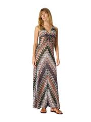 MISSONI ABITO LUNGO CON ARRICCIATURA DS26SG1SBR014Z S72OW 