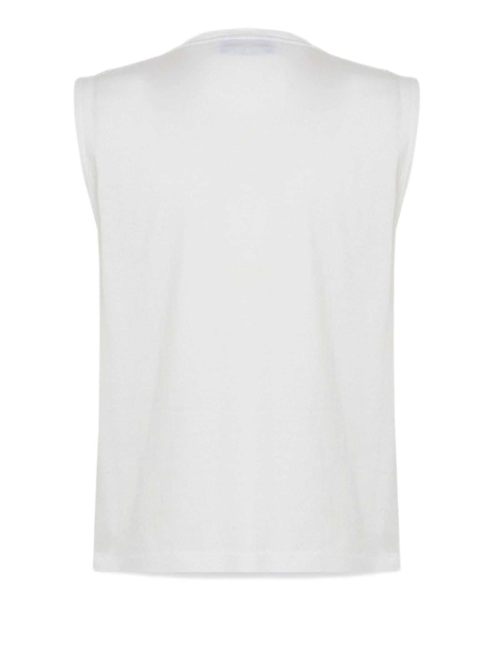 BLUGIRL TOP IN JERSEY CON PIZZO RA6152J5003 11111 