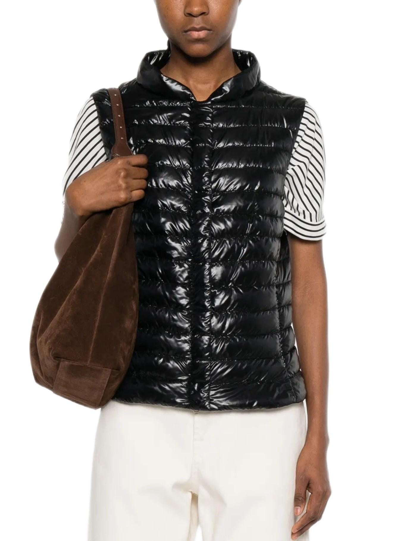 HERNO VERA GILET IN NYLON ULTRALIGHT PI0601DIC12017Z 9300 