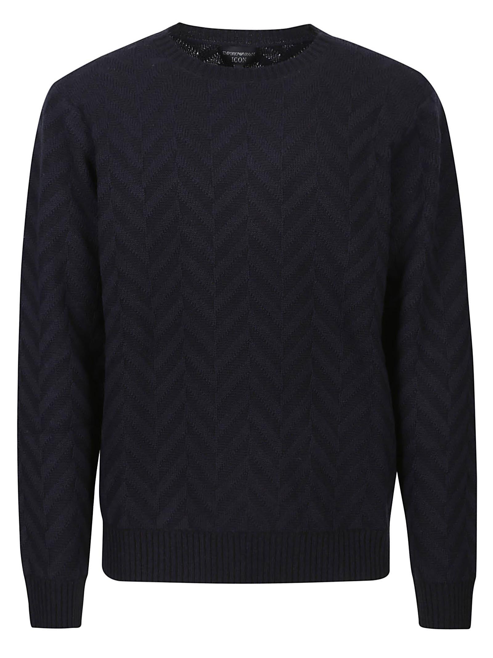 EMPORIO ARMANI GIROCOLLO JAQUARD EM000508AF12220 FB074 