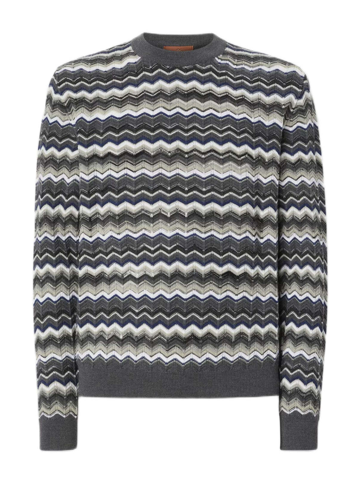 MISSONI MAGLIA MOTIVO ZIG ZAG US25WN0NBK01CU S91PO 