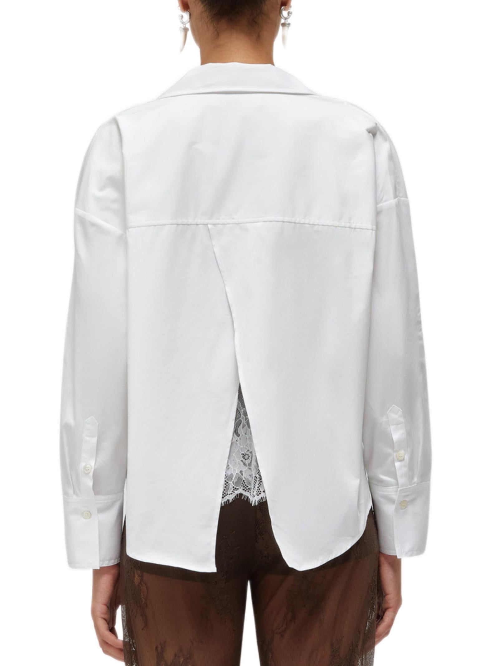BLUGIRL CAMICIA CON PIZZO RA6162T544A 11111 
