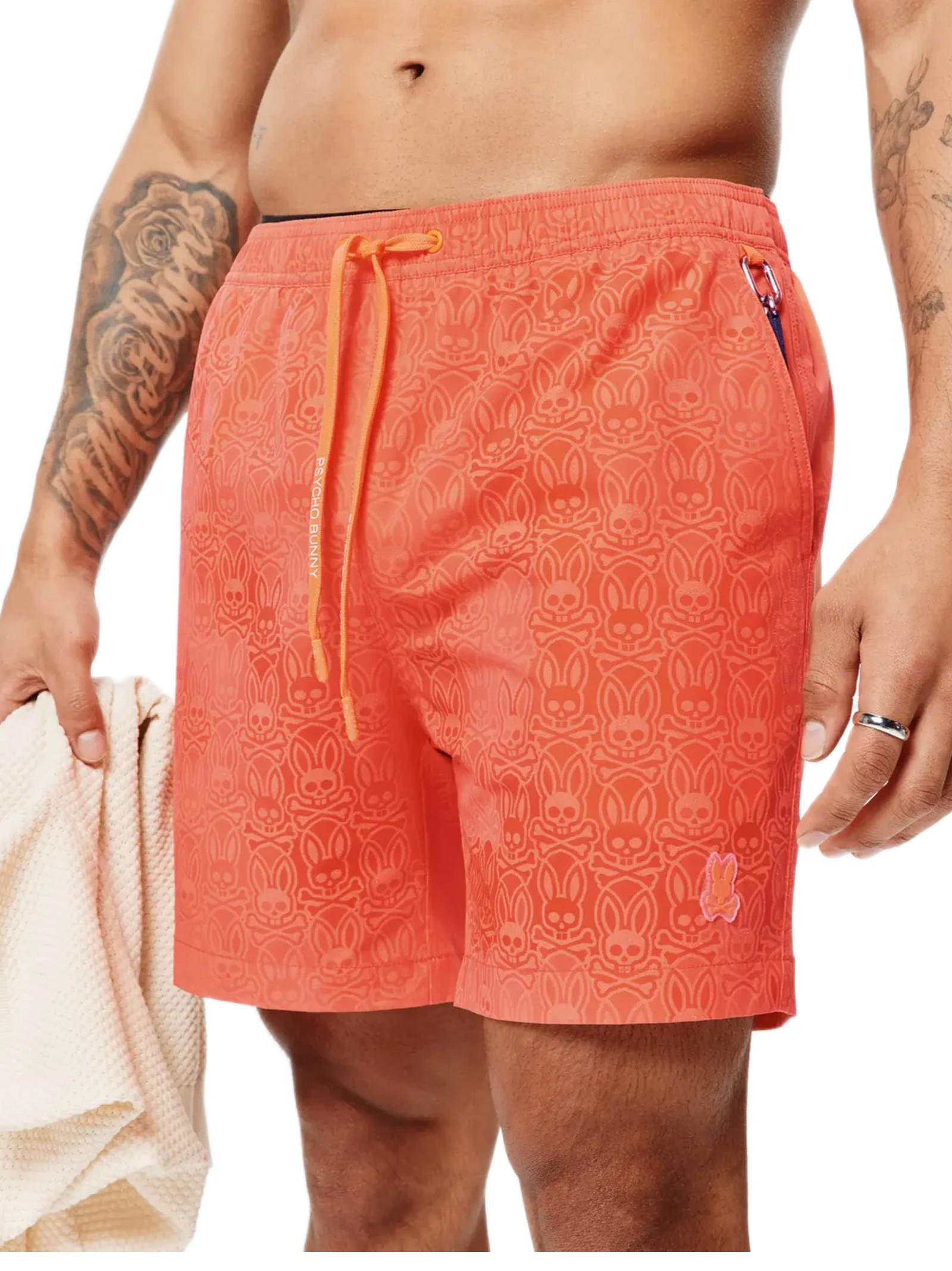 PSYCHO BUNNY BOXER STAMPATO B6W453F200 660 