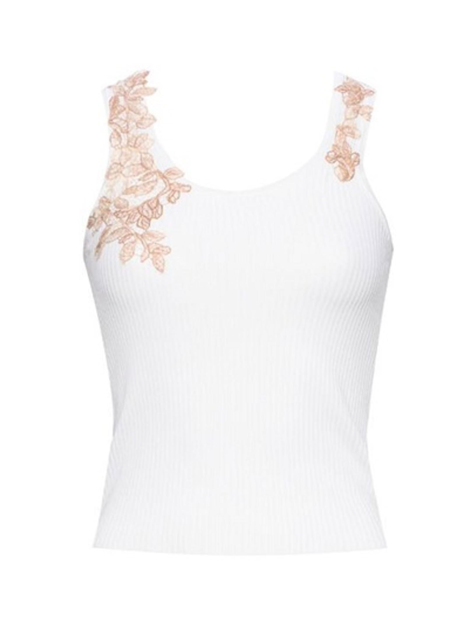 ERMANNO FIRENZE TOP CON RICAMO IN PIZZO D46EL032APE82 MFA58 