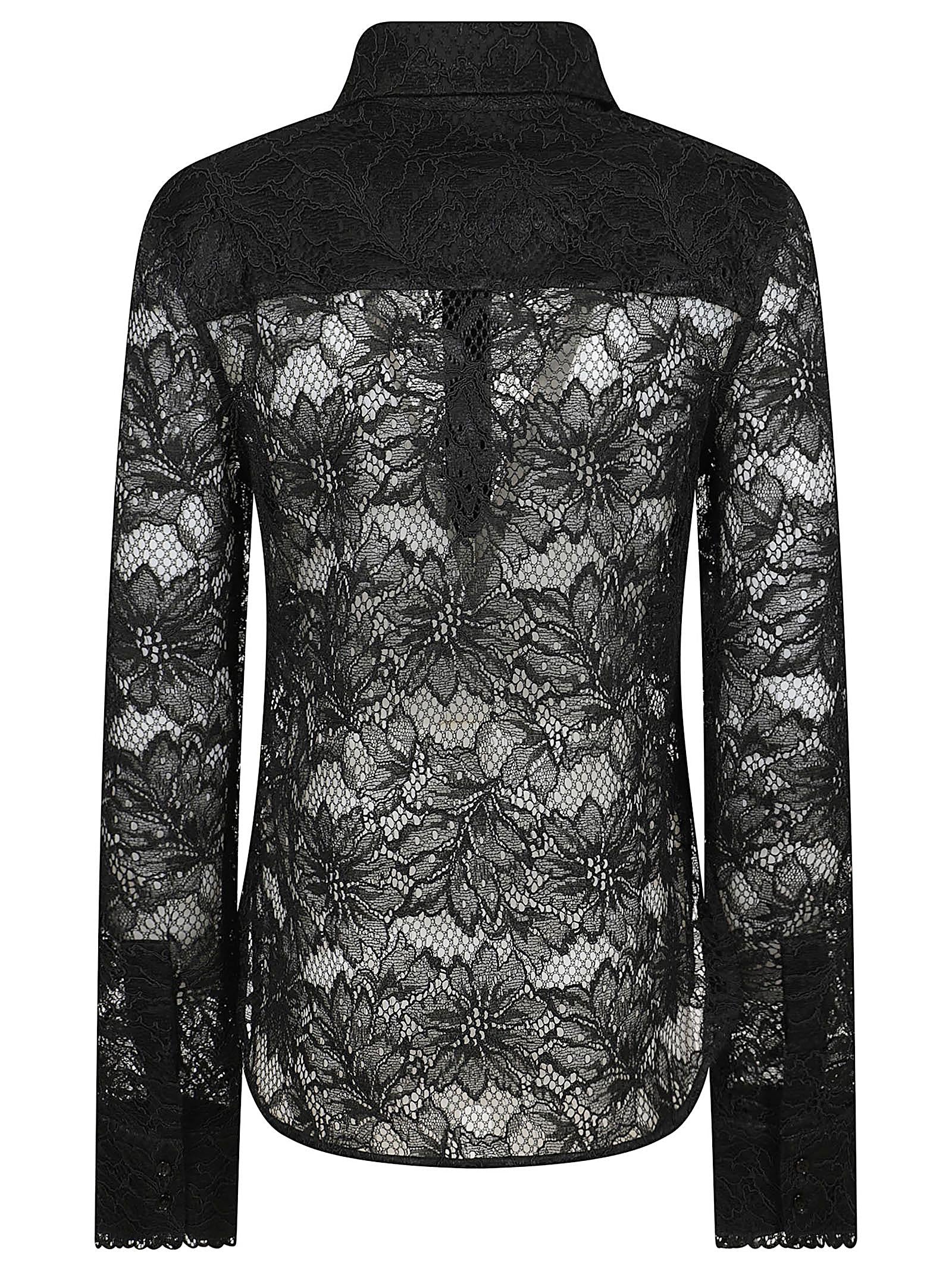 SPORTMAX SPXDENTICE CAMICIA PIZZO 2612951012600 002 