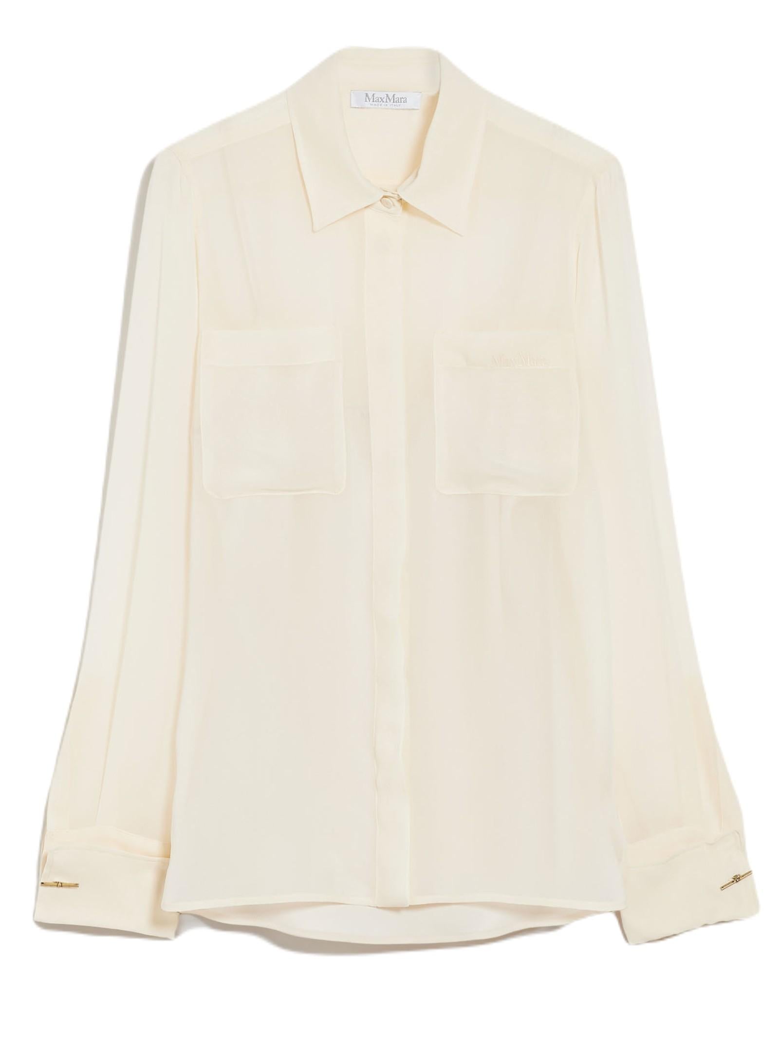 MAX MARA VONGOLA CAMICIA GEORGETTE 2411261012600 028 