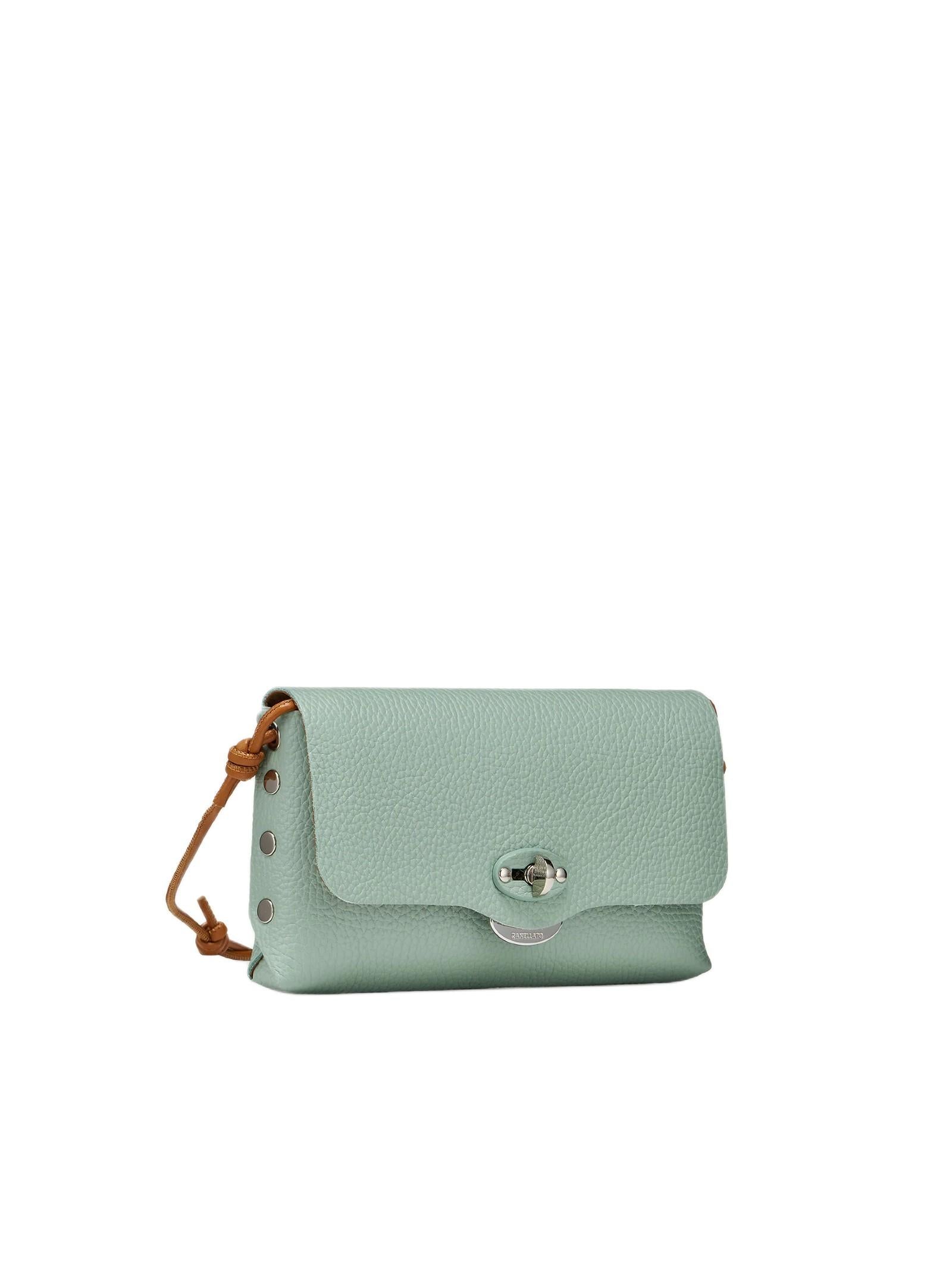 ZANELLATO BORSA LETTERA® SMALL IN PELLE MARTELLATA 0683310040000 ##Z0495 