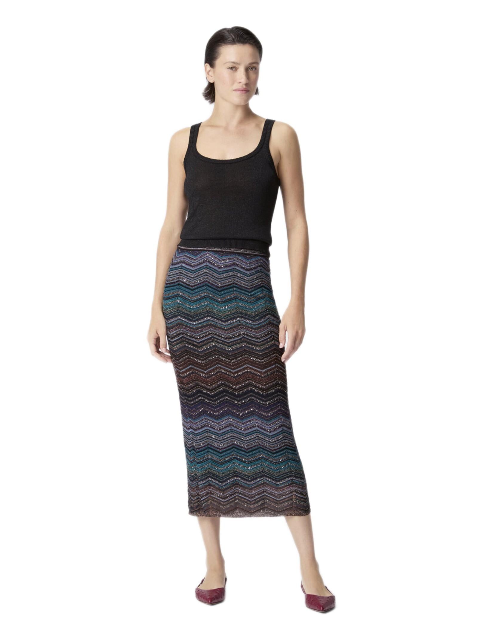 MISSONI GONNA LUNGA PAIETTES DS26SH0SBK01H9 SM9ZT 