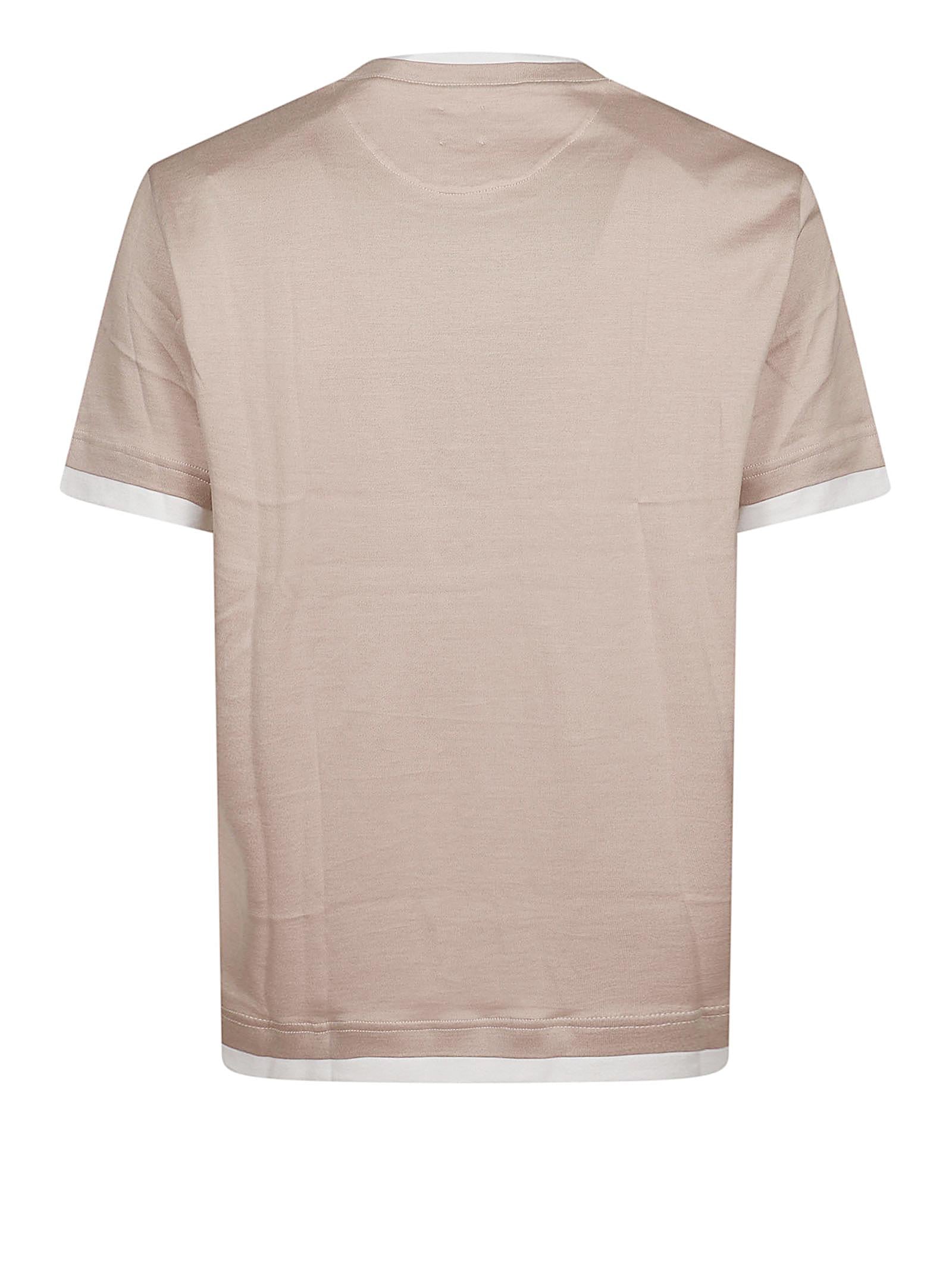 ELEVENTY MAGLIA CON CONTRASTI M75TSHM01TES0M238 26-01 