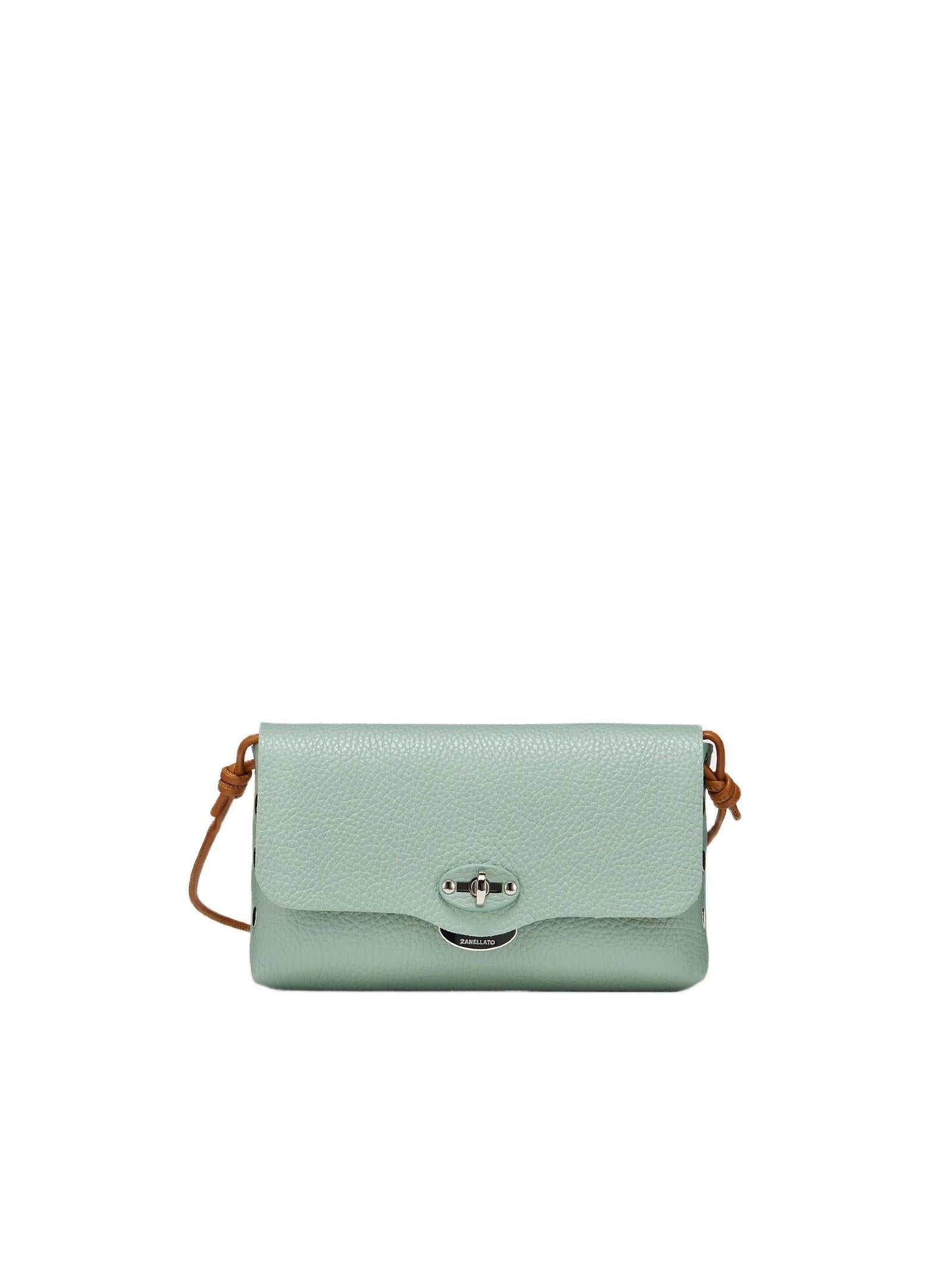 ZANELLATO BORSA LETTERA® SMALL IN PELLE MARTELLATA 0683310040000 ##Z0495 