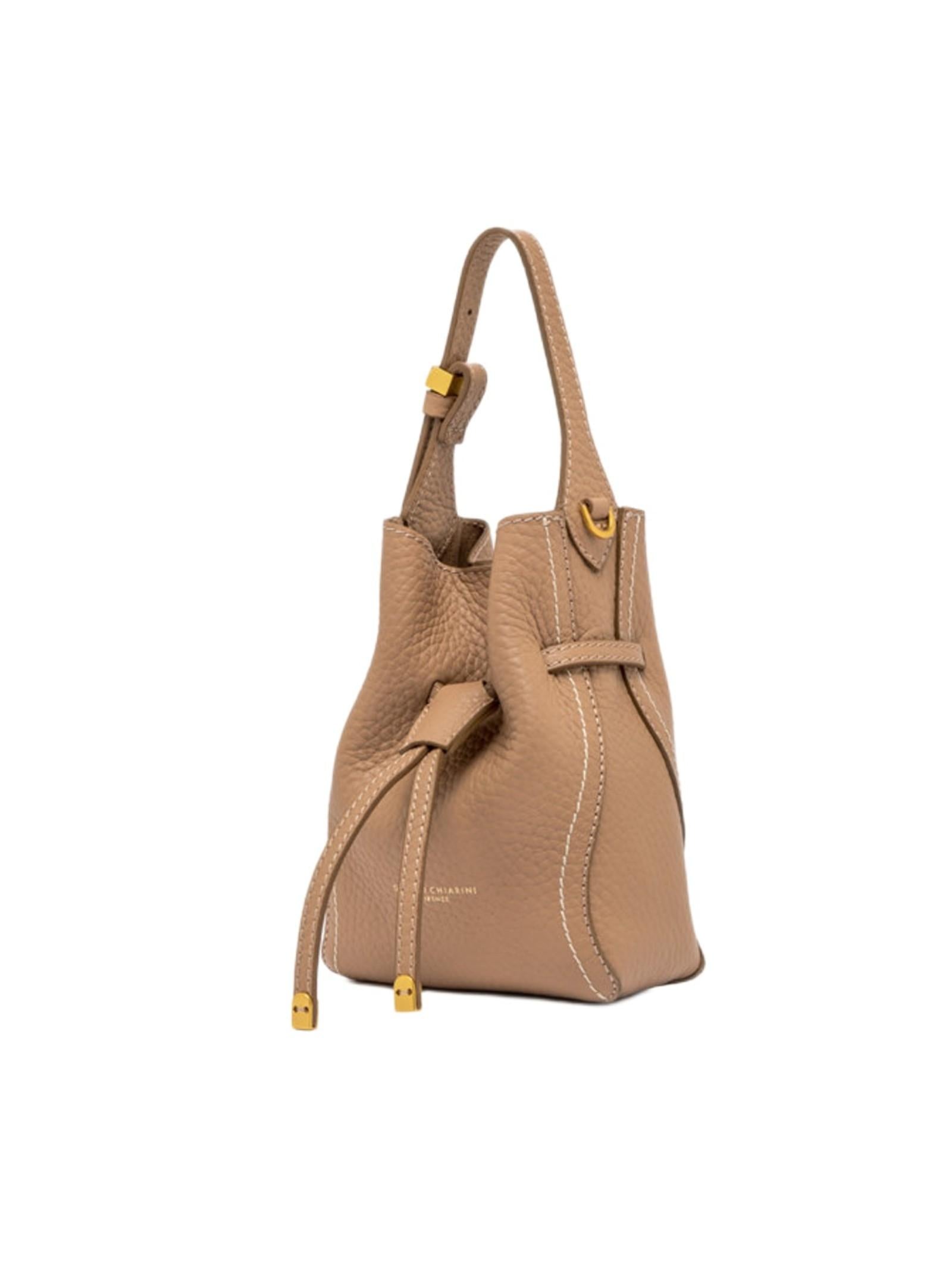 GIANNI CHIARINI FIRENZE SIENNA BORSA IN PELLE DOUBLE BS11785RNGDBLTU 5313 