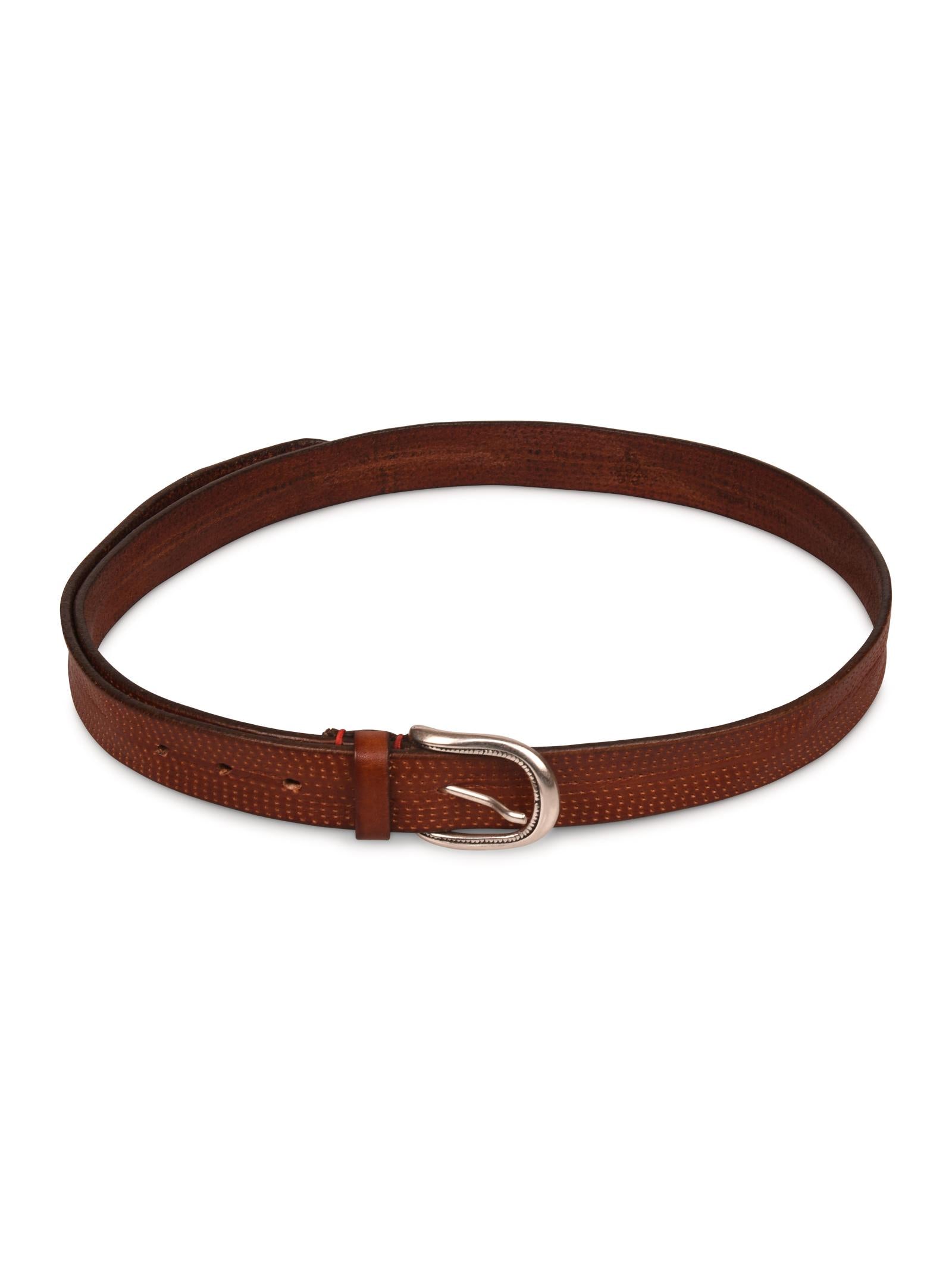 CINTURA PELLE EFFETTO  COCCO E77CINE08PEL0E003 04 ELEVENTY 