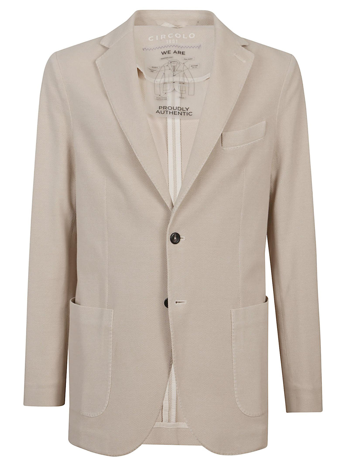 CIRCOLO 1901 GIACCA OXFORD CN4696 1010T 
