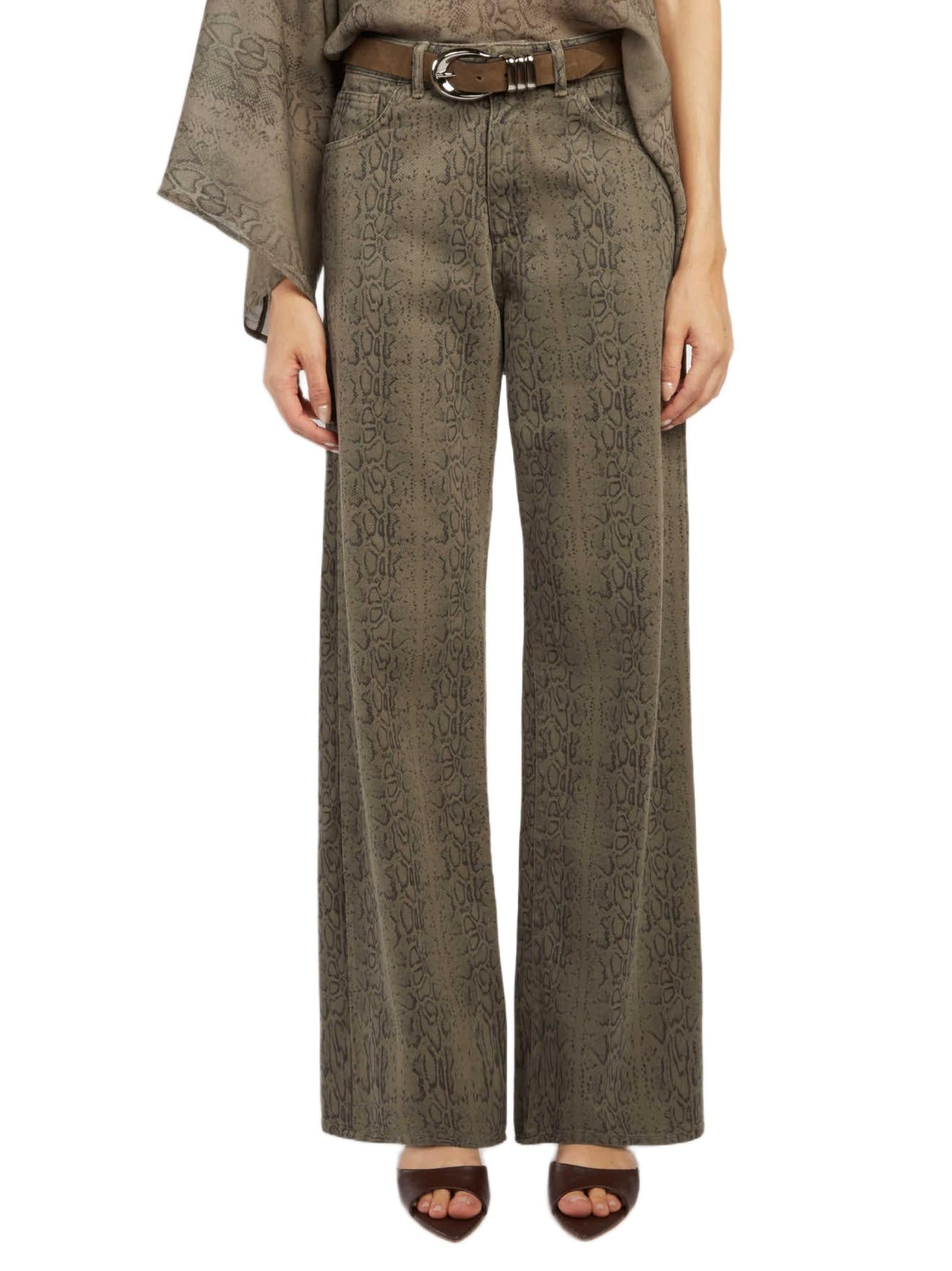 DENIM STAMPA SNAKE 40802401 88 FEDERICA TOSI 