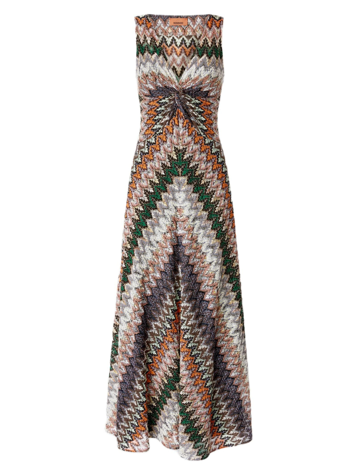 MISSONI ABITO LUNGO CON ARRICCIATURA DS26SG1SBR014Z S72OW 